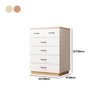 16" D moderne h&ouml;lzerne Dessous-Truhe Schlafzimmer vertikale Aufbewahrungstruhe Kommode mit Schubladen