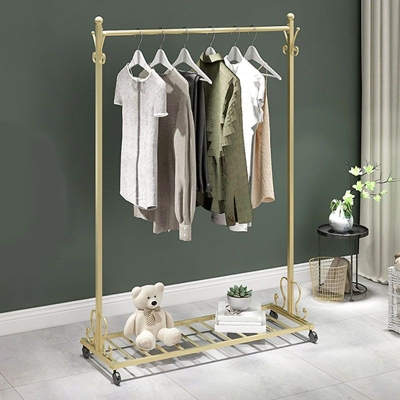 Appendiabiti Glam in metallo, kit da ingresso senza effetto invecchiato, con scaffalature
