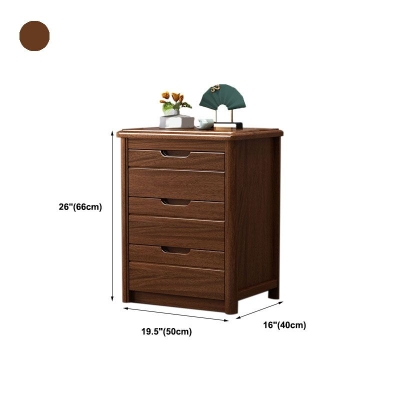 Zeitgen&ouml;ssische Kommode aus massivem Holz, vertikale Schlafzimmer-Dessouskommode mit Schublade