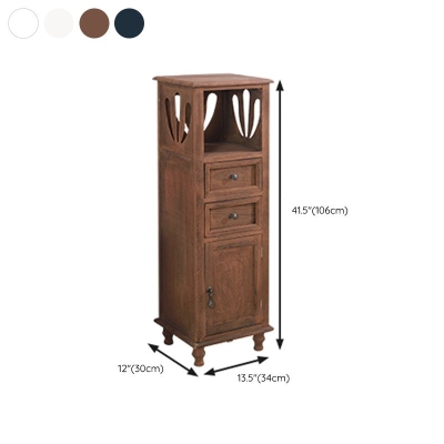 Nautische Schlafzimmer-Aufbewahrungskommode aus Holz, vertikale 12-Zoll-Breite Kommode mit Schubladen