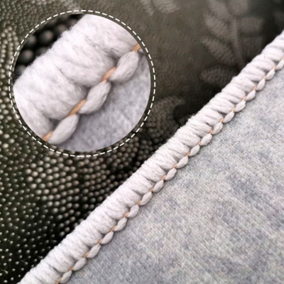 Splendido tappeto geometrico Tappeto grigio in poliestere resistente agli strappi per soggiorno