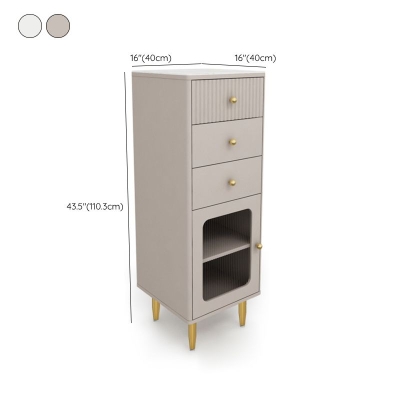Glam Combo Kommode Stein Kommode mit vertikaler Aufbewahrung f&uuml;r Schlafzimmer