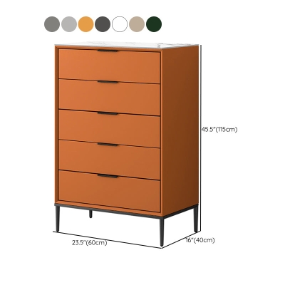 Zeitgen&ouml;ssische Steinkommode f&uuml;r Schlafzimmer, 39,9 cm breit, mit Schubladen