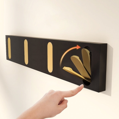Splendidi appendiabiti da parete con ganci multipli per camera da letto