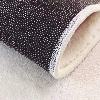Tappeto semplice marrone chiaro Tappeto con motivo in poliestere Tappeto lavabile per la decorazione domestica