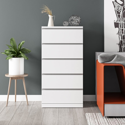 Zeitgen&ouml;ssische vertikale Truhe aus Holz mit Schubladen f&uuml;r Zuhause/B&uuml;ro