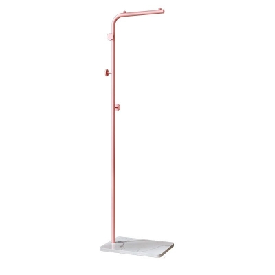 Glam Entryway Kit Appendiabiti in metallo non invecchiato con ripiani portaoggetti