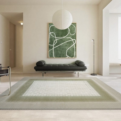 Tappeto in iuta Tappeto con area stampata geometrica Tappeto rettangolare moderno per interni adatto agli animali domestici per adulti