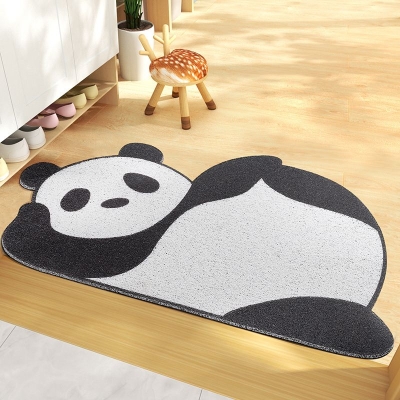 Tappeto moderno per interni resistente alle macchie con stampa animalier in PVC per soggiorno