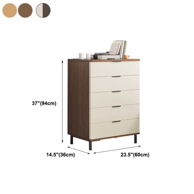 Cassettiera portaoggetti per camera da letto contemporanea in legno Engineer Wood con cassetto