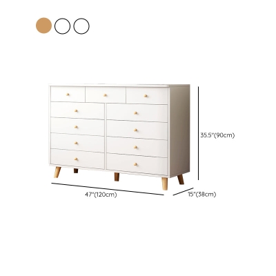 Moderne Kombi-Kommode aus Holz mit horizontaler Aufbewahrung f&uuml;r Schlafzimmer