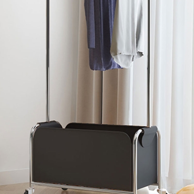 Wundersch&ouml;ne Garderobe aus Metall mit Baumhaken und Rollen
