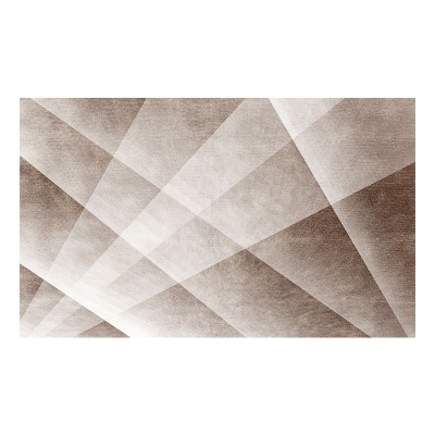 Tappeto moderno per interni Tappeto con stampa geometrica Tappeto resistente alle macchie in poliestere per la decorazione domestica