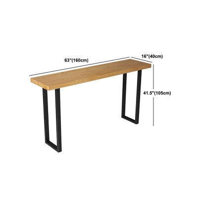 Modernes 1/7-teiliges Bartisch-Set, rechteckiger Tresentisch aus Kiefernholz mit Hockern