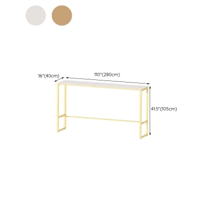 Zeitgen&ouml;ssischer Bartisch, rechteckiger Pub-Tisch aus massivem Holz f&uuml;r den Au&szlig;enbereich