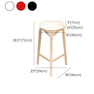 Moderner stapelbarer Thekenhocker mit R&uuml;ckenlehne, Caf&eacute;-Barhocker aus Eisen mit Kissen und Pedal