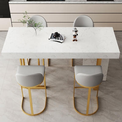 Skandinavischer Eimer-Theken- und Barhocker-Barhocker aus Kunstleder f&uuml;r das Esszimmer