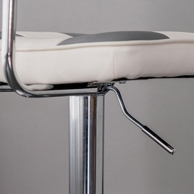 Barhocker im modernen Stil, PU-Leder, h&ouml;henverstellbar