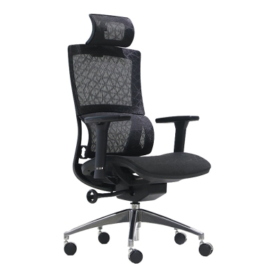 Sedia moderna da ufficio girevole ergonomica con seduta regolabile in altezza