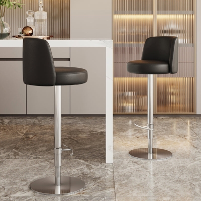 Glam Barhocker, h&ouml;henverstellbarer Thekenhocker f&uuml;r Bristol mit Drehgelenk