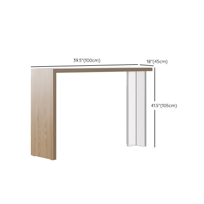 1/3-teiliges Barhocker- und Tischset, modernes Bartisch-Set aus Holz
