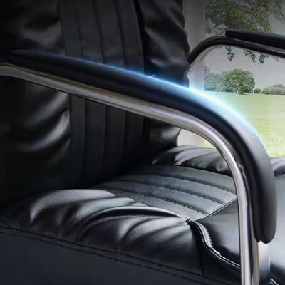 Poltrona esecutiva contemporanea larga 22" Sedia da manager senza ruote