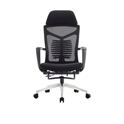 Ergonomischer B&uuml;rostuhl mit hoher R&uuml;ckenlehne, moderner Drehstuhl f&uuml;r Chefsessel