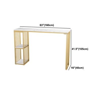 Glam 1/3-teiliges Bartisch-Set, rechteckiger Stein-Thekentisch mit hohen Hockern f&uuml;r Caf&eacute;