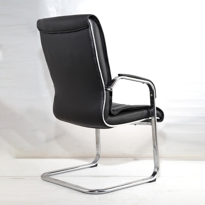 Sedia da ufficio ergonomica contemporanea con schienale medio e sedia per ospiti senza ruote