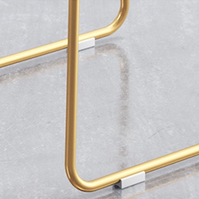 Sgabello da bar moderno in ecopelle, altezza bancone, con gambe in metallo