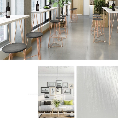 Glam Barhoher Tisch, Bistro-Pub-Tisch mit Massivholzplatte und vier Beinen