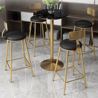 Modernes Marmor-Thekenh&ouml;hen-Set, 1/2/3/5-teilig, festes Ladentisch-Bar-Set