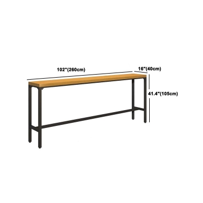Industrielles 1/6/11-teiliges Bartisch-Set, rechteckiger Tresentisch aus Kiefernholz f&uuml;r das Esszimmer
