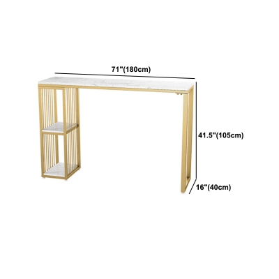 Glam 1/3-teiliges Bartisch-Set, rechteckiger Stein-Thekentisch mit hohen Hockern f&uuml;r Caf&eacute;