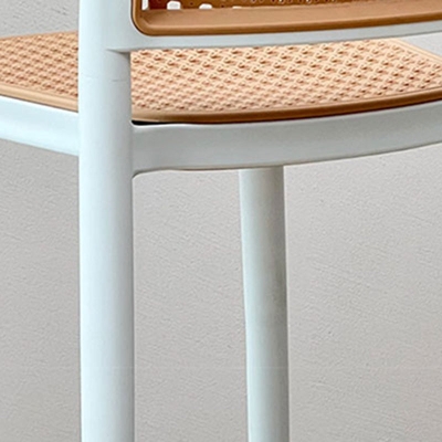 Thekenhocker im modernen Stil mit R&uuml;ckenlehne, Metallgestell und 4 Beinen