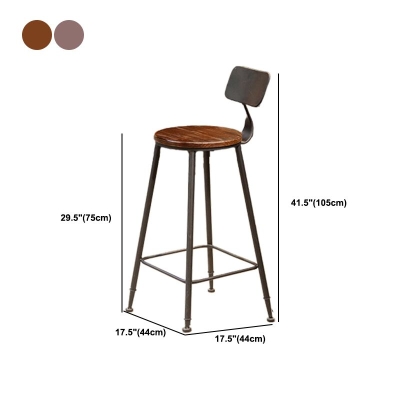 Industrielles rechteckiges Barhocker- und Tisch-Set, 1/2/7-teilig, Holz-Pub-Ess-Set f&uuml;r den Innenbereich