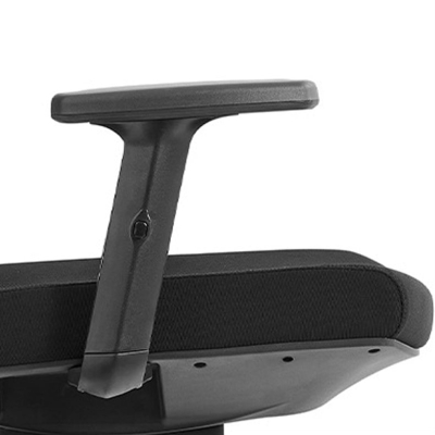 Sedia da scrivania moderna Sedia da computer in rete con schienale alto in nero/grigio