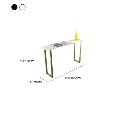 Tisch aus Kunstmarmor, moderner Bistro-Bartisch f&uuml;r das Wohnzimmer