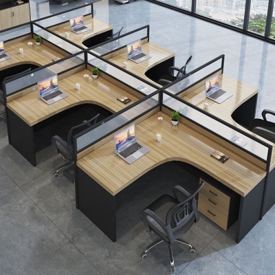 Moderner B&uuml;rostuhl mit mittlerer R&uuml;ckenlehne, verstellbarer Schreibtischstuhl aus Mikrofaser