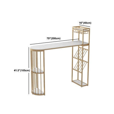 1/2/3-teiliges Bartisch-Set aus Marmor mit mattem Finish, Barhocker und Tisch-Set