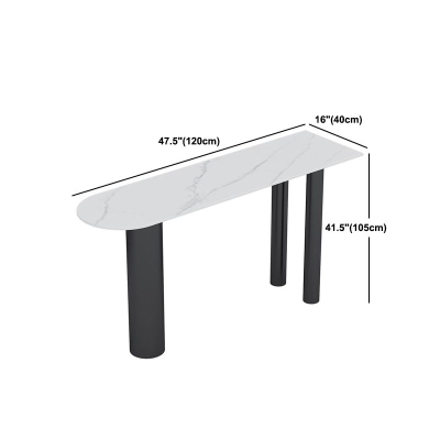 Modernes 1/3-teiliges Bartisch-Set aus Stein, Tresentisch mit hohen Hockern