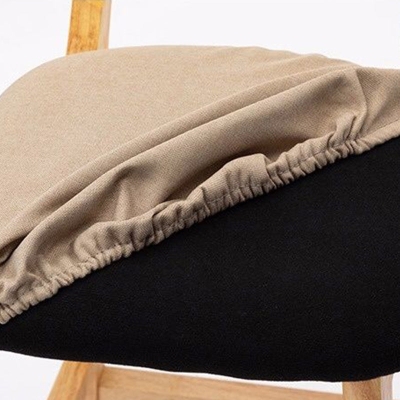 Industrieller Thekenhocker ohne Armlehnen, Gummiholz, Caf&eacute;-Barhocker mit Pedal
