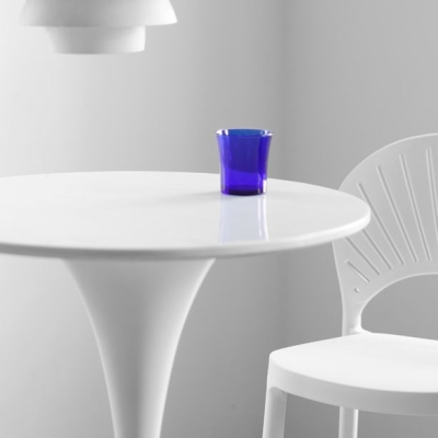 Zeitgen&ouml;ssischer runder Barhocker-Tisch aus Kunstmarmor und Stein f&uuml;r kleine R&auml;ume
