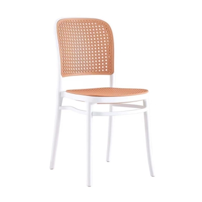 Skandinavischer Kunststoff-Barhocker, Kunststoffm&ouml;bel, rechteckiger Sitz in mattem Finish