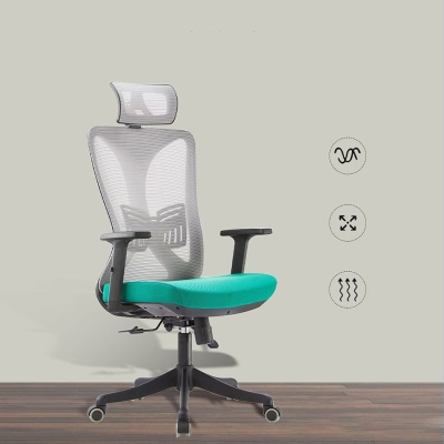 Sedia da ufficio contemporanea con meccanismo di inclinazione Sedia da scrivania ergonomica in rete con schienale medio