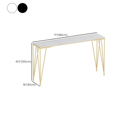 Moderner Bistro-Pub-Tisch in Barh&ouml;he mit Kunstmarmorplatte und goldenem Sockel