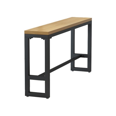 Industrielles 1/7/12-teiliges Bartisch-Set, rechteckiger Tresentisch aus Kiefernholz mit hohen Hockern