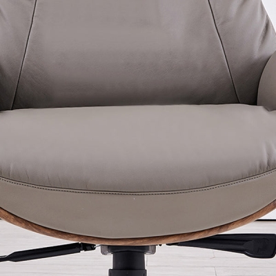 Zeitgen&ouml;ssischer Chefsessel mit hoher R&uuml;ckenlehne, ergonomischer Stuhl mit Rollen und Kippmechanismus