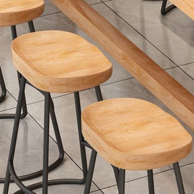 1/5/6/11-teiliges modernes Bartisch-Set, rechteckiges Bistro-Set mit Kiefernholzplatte und Fu&szlig;st&uuml;tze