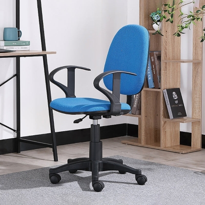 Verstellbare Sitzh&ouml;he, B&uuml;rostuhl, Nylongestell, Drehstuhl mit Lenkrollen